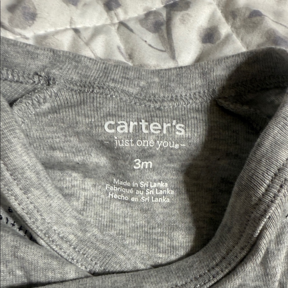 Carter's Mustard and Gray Tank Top and Cardigan Set - Picture 6 of 6